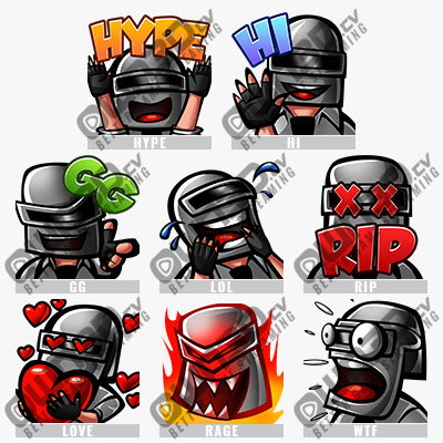 Ranger RIP Anthem Twitch Sub Emotes - #1 Shop for Streamers | OWN3D