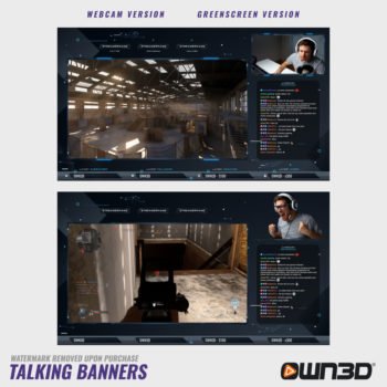 AlphaGaming Talking Screens / Overlays / Banners