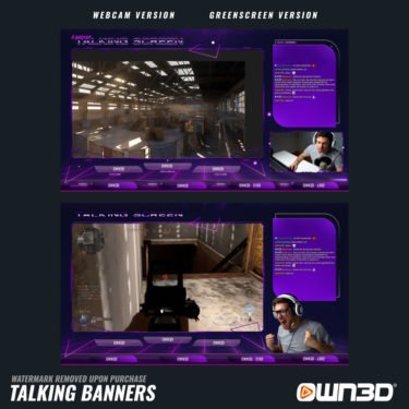 ArcadePro Talking Screens / Overlays / Banners