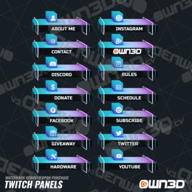 Destiny 2 Titan X15 Twitch Panels 