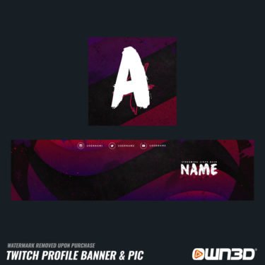 Brush Twitch banners