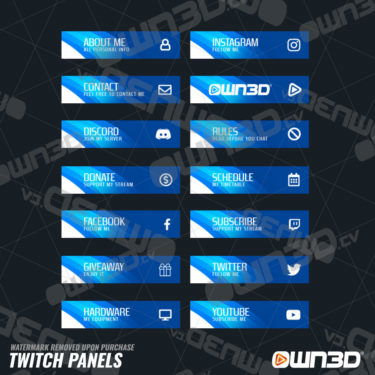 Consoles Twitch Panels - OWN3D