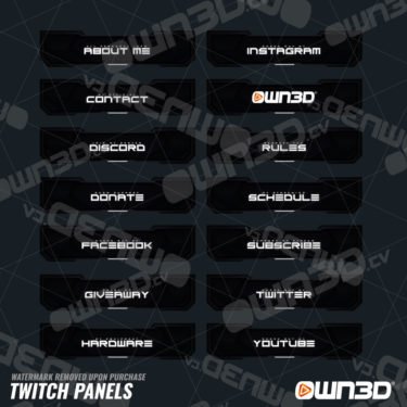 DarkMode Premium Twitch Panels