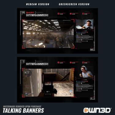 Darkzone Talking Screens / Overlays / Banners