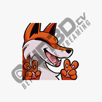 Fox GG Twitch Sub Emote | Twitch Sub Emotes - OWN3D