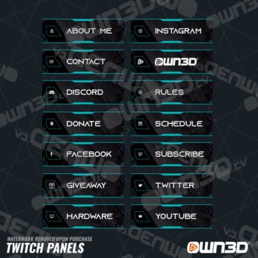 Guardian Premium Twitch Panels