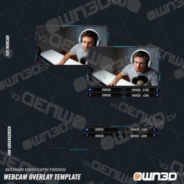 Insight Webcam Overlays / Animated Cam Templates