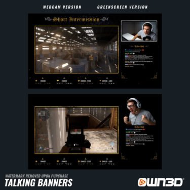 King Talking Screens / Overlays / Banners