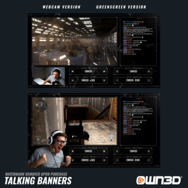 Chat Overlays / Screens / Banners for Twitch & More - OWN3D 🔥