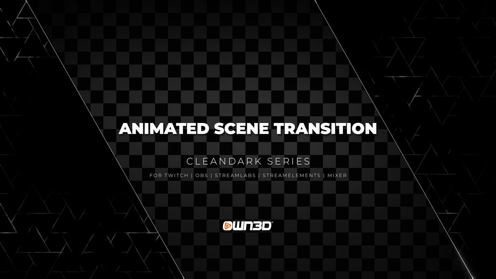 Minimal Escena de transición animada para Twitch