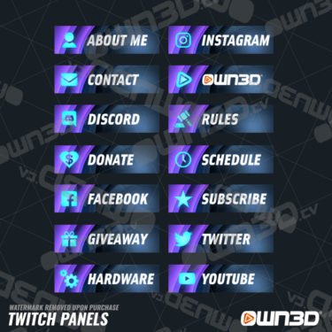 Nexus Premium Twitch Panels
