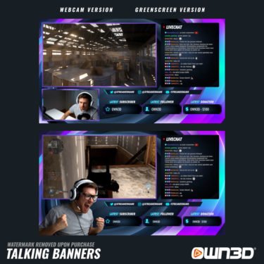 Nexus Talking Screens / Overlays / Banners