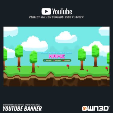 PixelWorld YouTube Banner