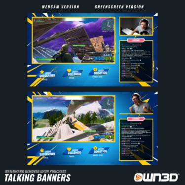 Royal Talking Screens / Overlays / Banners