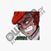 Soldier Barret RAGE Twitch Sub Emote | Twitch Sub Emotes - OWN3D