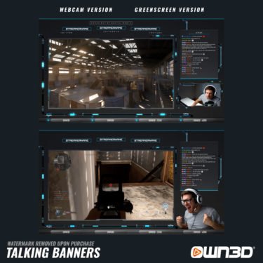 Tube Talking Screens / Overlays / Banners