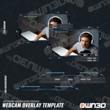 Tube Overlays webcam / Templates de cam animés