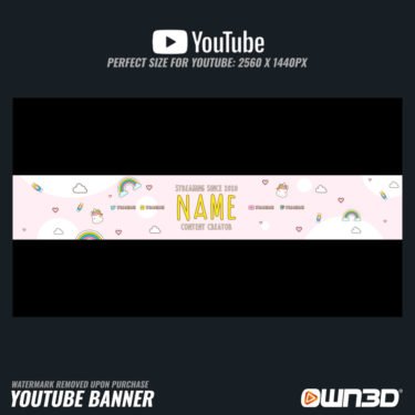 Unicorn YouTube Banner