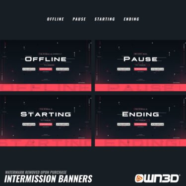 ValorPro Offline-Banner & Start-/ Pause- & End-Screens