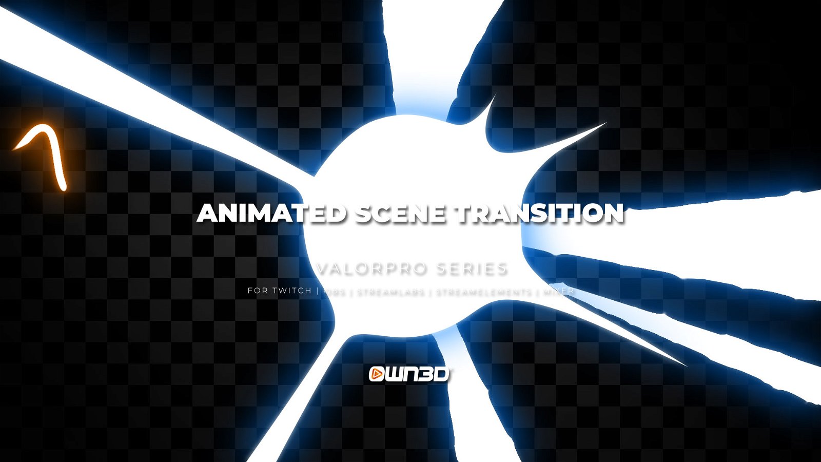 ValorPro Transições de cena animadas para OBS