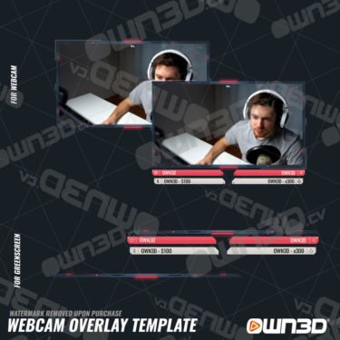 ValorPro Overlays para webcam / Marcos animados para webcam