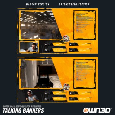Vision Talking Screens / Overlays / Banners