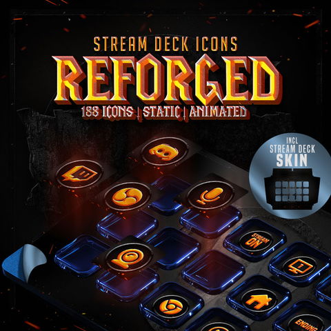ReforgedStream Deck Icons - La tienda para Streamers Nº1 | OWN3D