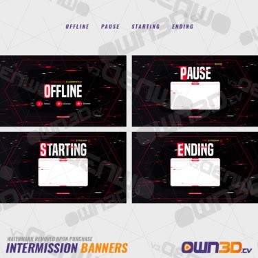 Inspire Offline-Banner & Start-/ Pause- & End-Screens