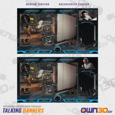 Gamerz Talking Screens / Overlays / Banners