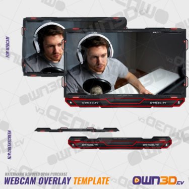 Metatron Overlays webcam / Templates de cam animés
