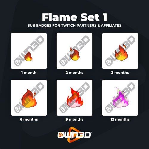 Flame Set 1