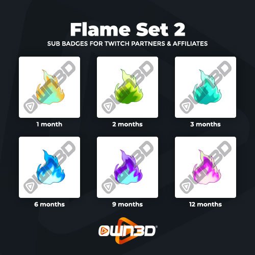 Flame Set 2