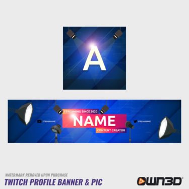 Talkshow Twitch banners