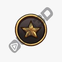 Golden Star Emblem Channel Points