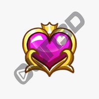 Pink Heart Emblem