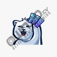 Bear Pngtuber Avatar for Twitch//facebook/kick/discord 