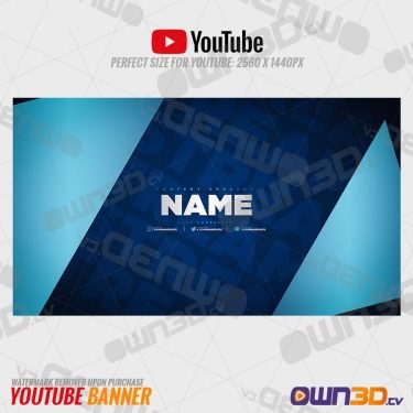 Clean YouTube Banner
