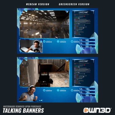 Zero Absolu Gaming Overlay de Chat / Pantalla / Banner